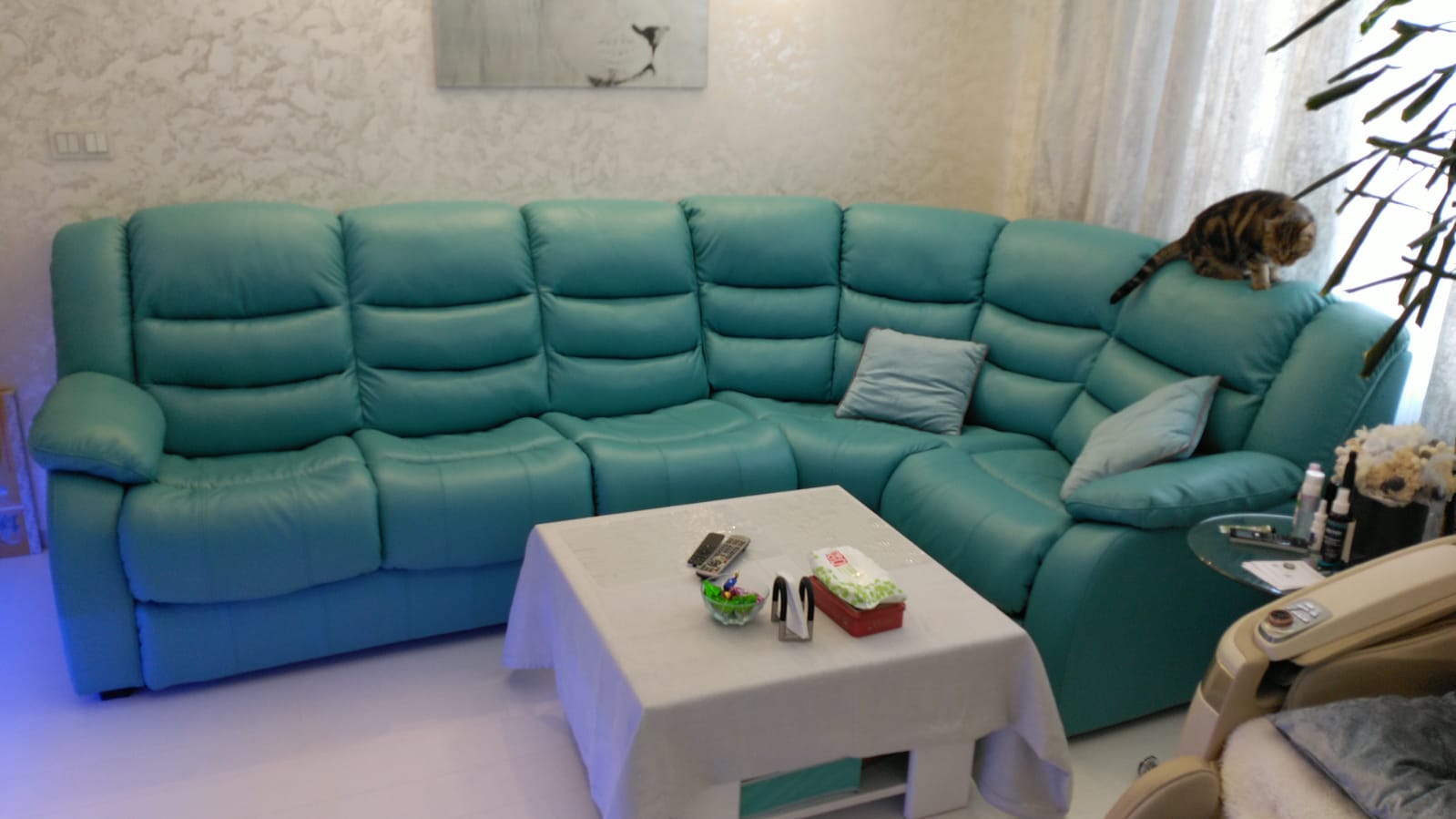 Перетяжка дивана на дому. Болхов